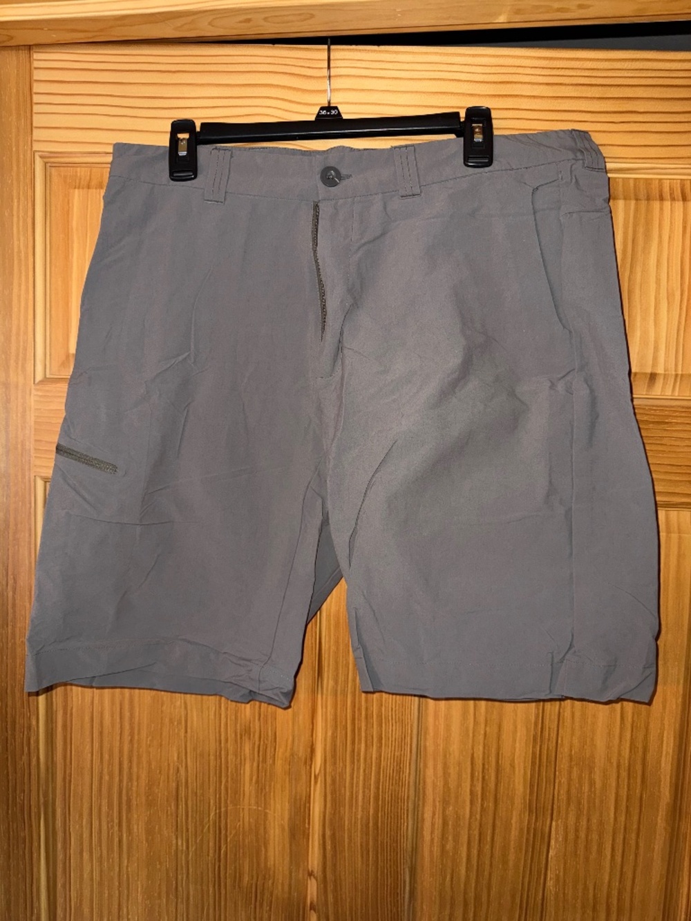 Like new Exofficio Gray Men’s Shorts waist 36”